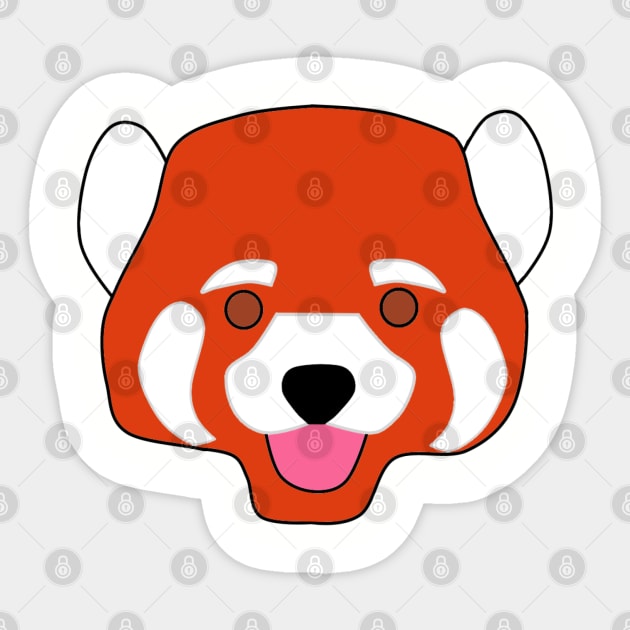 Red Panda Emoji Sticker by MayaReader